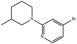 4-Bromo-2-(3-methylpiperidin-1-yl)pyridine|