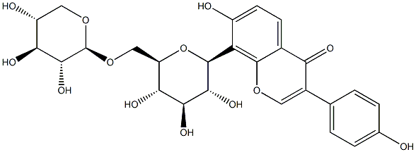 Pueraria glycoside 2 Structure