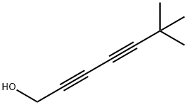 6,6-DiMethyl-2,4-heptadiyn-1-ol,114311-73-8,结构式