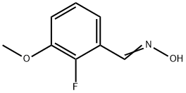 2-fluoro-3-methoxybenzaldehyde oxime Struktur