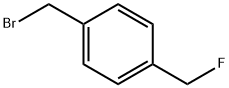 Benzene, 1-(broMoMethyl)-4-(fluoroMethyl)- Structure