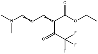 (2E,4E)-5-(二甲基氨基)-2-(2,2,2-三氟乙酰基)五-2,4-二烯酸乙酯