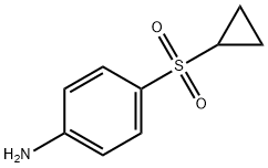 4-(环丙基磺酰)苯胺, 1147558-13-1, 结构式