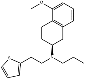 (S)-5-甲氧基-N-丙基-N-(2-(噻吩-2-基)乙基)-1,2,3,4-四氢萘-2-胺,1148154-91-9,结构式