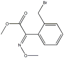 (E)-2-(2-溴甲基苯基)-2-甲氧亚胺基乙酸甲酯, 115199-26-3, 结构式