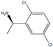 (1R)-1-(2,5-DICHLOROPHENYL)ETHANAMINE Struktur