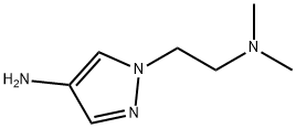 2-(4-氨基-1H-吡唑-1-YL)-N,N-二甲基氨基乙基,1152939-98-4,结构式