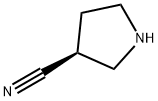 (3S)-吡咯烷-3-腈, 1154097-25-2, 结构式