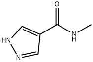 N-甲基吡唑-4-甲酰胺,1154383-52-4,结构式