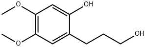 2-(3-羟基丙基)-4,5-二甲氧基苯酚, 115546-31-1, 结构式