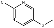 2-氯-5-(甲巯基)嘧啶 结构式