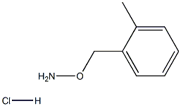 HydroxylaMine, O-[(2-Methylphenyl)Methyl]-, hydrochloride 结构式