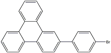 2-(4-溴苯基)三亚苯, 1158277-56-5, 结构式