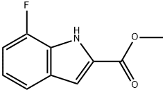Methyl 7-fluoro-1H-indole-2-carboxylate Structure