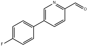 5-(4-Fluorophenyl)picolinaldehyde Struktur