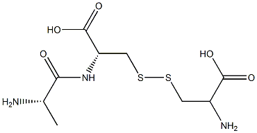 丙氨酰-L-胱氨酸 结构式