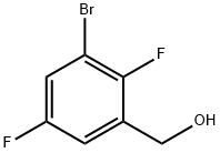 (3-溴-2,5-二氟苯基)甲醇, 1159186-56-7, 结构式