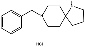 8-苄基-1,8-二氮杂-螺[4.5]癸烷二盐酸盐, 1159822-78-2, 结构式