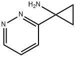 1-(pyridazin-3-yl)cyclopropanaMine Struktur