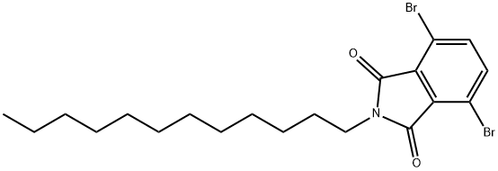 4,7-二溴-2-十二烷基异吲哚啉-1,3-二酮, 1159905-88-0, 结构式