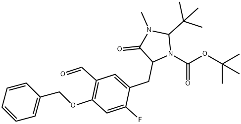 1159940-23-4 (2S,5S)-TERT-BUTYL-5-(4-BENZYLOXY-2-FLUORO-5-FORMYLBENZYL)-2-TERT-BUTYL-3-METHYL-4-OXOIMIDAZOLIDINE-1-CARBOXYLATE