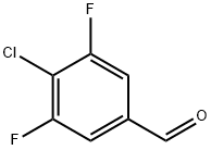 4-Chloro-3,5-difluorobenzaldehyde Structure