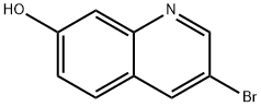 3-BroMoquinolin-7-ol Struktur