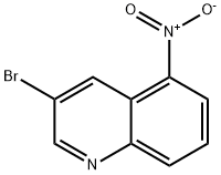 3-BroMo-5-nitroquinoline Struktur