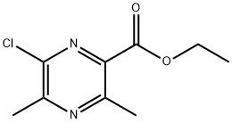 Ethyl 6-chloro-3,5-diMethylpyrazine-2-carboxylate Structure