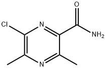 6-Chloro-3,5-diMethylpyrazine-2-carboxaMide Structure
