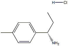 (S)-1-对-甲苯基丙-1-胺盐酸盐, 1168139-46-5, 结构式
