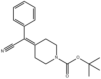 tert-butyl 4-(cyano(phenyl)Methylene)piperidine-1-carboxylate