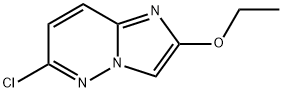 6-氯-2-乙氧基咪唑并[1,2-B]哒嗪, 117052-60-5, 结构式