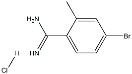 4-BroMo-2-MethylbenziMidaMide hydrochloride Structure