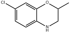 7-氯-2-甲基-3,4-二氢-2H-苯并[B][1,4]噁嗪, 1173183-85-1, 结构式