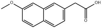 2-(7-Methoxynaphthalen-2-yl)acetic acid Struktur