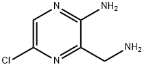 3-(AMinoMethyl)-5-chloropyrazin-2-aMine Struktur