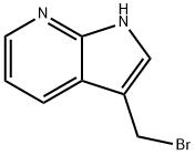 3-(BroMoMethyl)-1H-pyrrolo[2,3-b]pyridine Structure