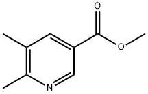 Methyl 5,6-diMethylnicotinate Structure
