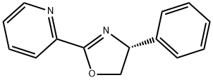(S)-2-(4-苯基-4,5-二氢-噁唑-2-基)-吡啶,117408-99-8,结构式