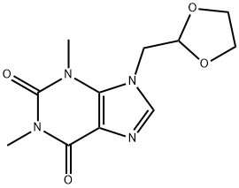 多索茶碱杂质3 结构式