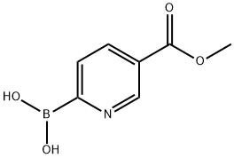 5-(Methoxycarbonyl)pyridine-2-boronic acid Structure