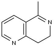 5-Methyl-7,8-dihydro-1,6-naphthyridine Structure