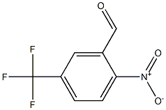 2-硝基-5-三氟甲基苯甲醛, 1176723-57-1, 结构式