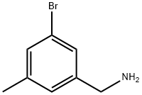 3-溴-5-甲基苄胺,1177558-42-7,结构式