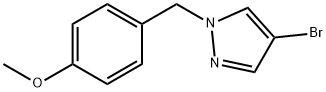 4-溴-1-[(4-甲氧基苯基)甲基]-1H吡唑,1178371-93-1,结构式
