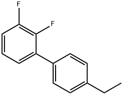 3-(4-Ethylphenyl)-1,2-difluorobenzene Struktur