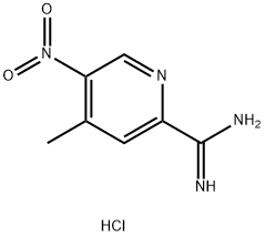 4-Methyl-5-nitropicoliniMidaMide hydrochloride Structure