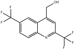 4-Quinolinemethanol, 2,6-bis(trifluoromethyl)-