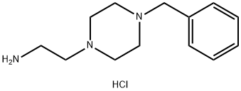 2-(4-Benzylpiperazino)ethan-1-amine pentahydrochloride ,97% Structure